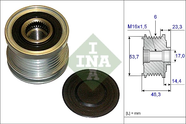 Alternator Freewheel Clutch